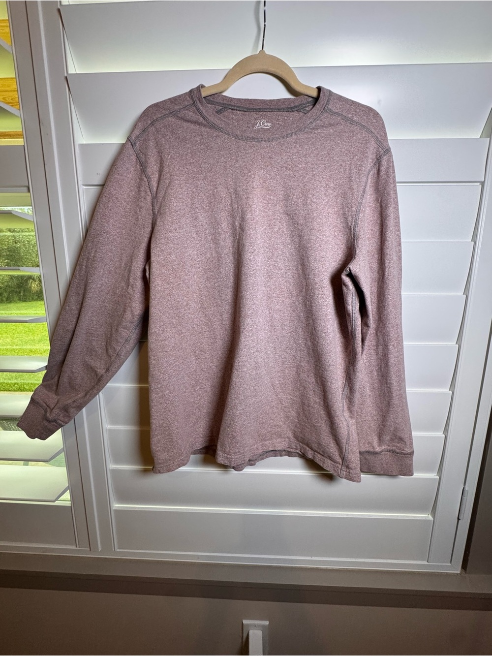 J. Crew Men’s Crewneck Sweater - Mauve